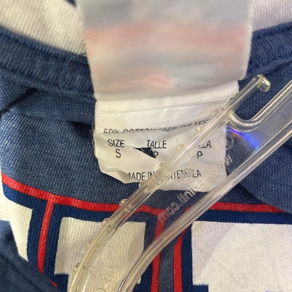 Blue Cubs Baseball V-Neck T-Shirt - Picture 4 of 4